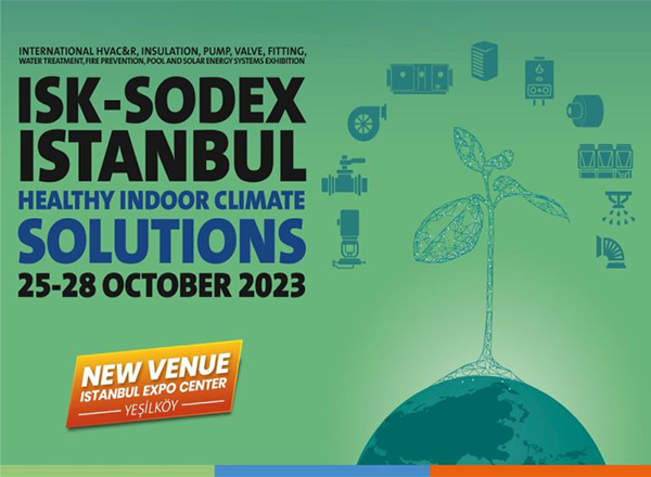 Siete i benvenuti al nostro stand durante la fiera ISK-SODEX ISTANBUL!